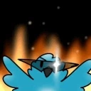 birdieArson emote for Discord