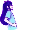 AubreyHeadbutt emote for Discord