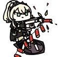 audreyGun emote for Discord