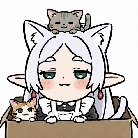 meaw_frieren emote for Discord