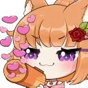 AutumnLoveGun emote for Discord