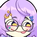 auraSmugLick emote for Discord