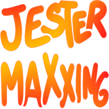 Jestermaxxing static emote