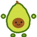 avocado_dance emote for Discord