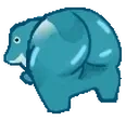 BlueGuyBUSSIN emote for Discord