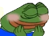 BlushySpilledGlue emote for Discord