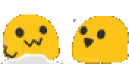 blobSnowball emote for Discord