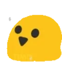 blobSnow2 emote for Discord