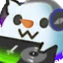blobDJ emote for Discord