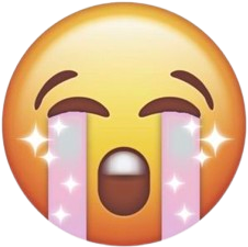 cryingsparkles emote for Discord