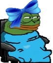 blueComfySusge emote for Discord
