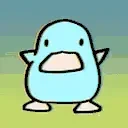 BlueDuckDisco emote for Discord