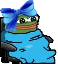 blueComfy emote for Discord