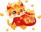 BlessingCNY24 emote for Discord