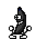 BlackBananaPbjPls emote for Discord