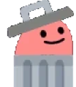 BlobTrashParty emote for Discord