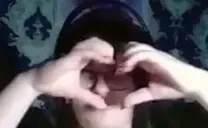 blueberryheartv2 emote for Discord