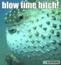 Blowfishtime emote for Discord