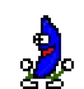 BlueBananaPbjPls emote for Discord