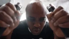 blueHairAnimeGirlPOV emote for Discord