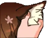 bluEarRub emote for Discord