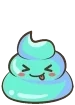 bluepoop emote for Discord