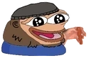 bloodmonkeyHappyGlizzy emote for Discord
