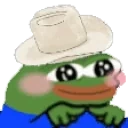 Blushercowboyshy emote for Discord