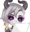 BloomsyNotes emote for Discord