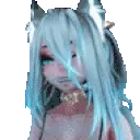 bluHeartHands emote for Discord