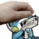 BlartPetCop emote for Discord