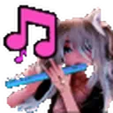 bluFlute emote for Discord