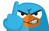 birdFlip emote for Discord