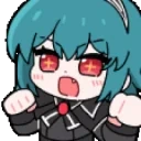 BiancaPunchU emote for Discord