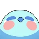 birbKiss emote for Discord