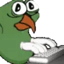 Birdgeing emote for Discord