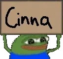 CinnaCheer emote for Discord