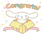 CinnaCongrats emote for Discord
