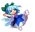 CirnoSpin emote for Discord