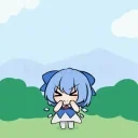 cirnoJ emote for Discord