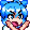 cirNoDabbing emote for Discord