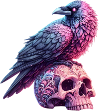 Livelydepictionofcrow emote for Discord