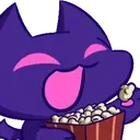 cimpPopcorn emote for Discord