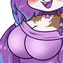 ciciseBoobswipe emote for Discord