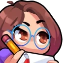 ckibeNote emote for Discord