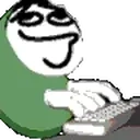 CluelessChatting emote for Discord