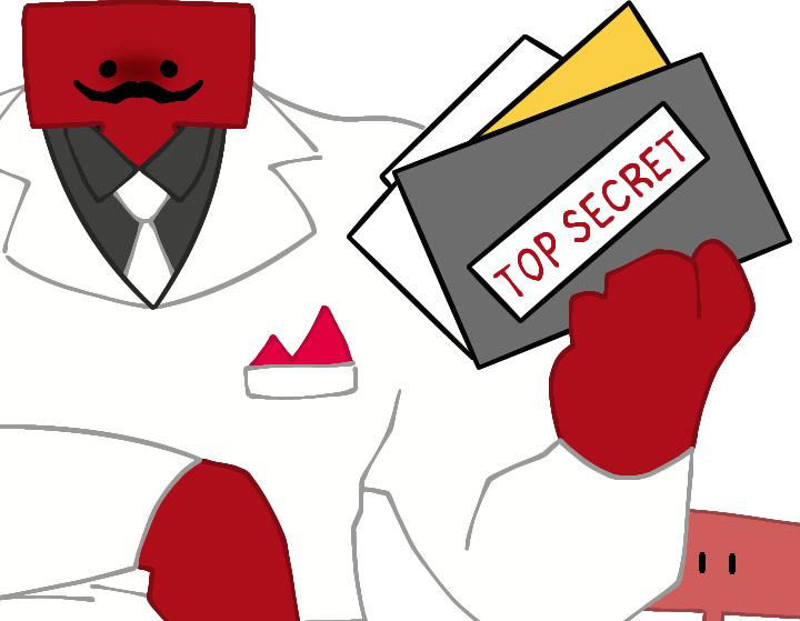 RedcorpbossHoldFiles emote for Discord