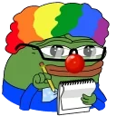ClownNoted emote for Discord