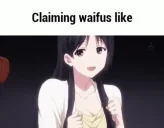 claimingWaifus emote for Discord
