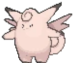 Clefable emote for Discord
